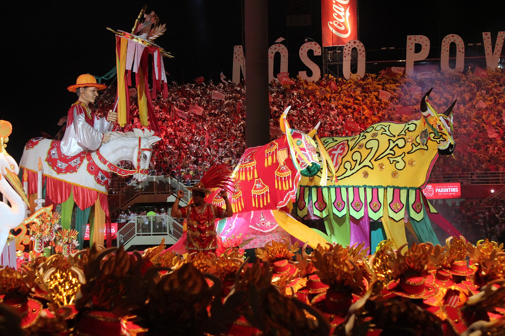 Parintins Festival, the Boi-Bumbá spectacle in Amazonas